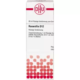 RAUWOLFIA Raztopina D 12, 20 ml