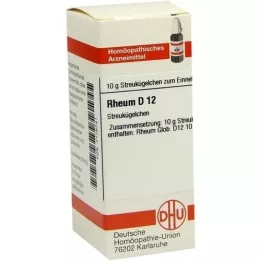 RHEUM D 12 kroglic, 10 g