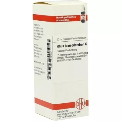 RHUS TOXICODENDRON C 200 razredčitev, 20 ml