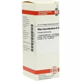 RHUS TOXICODENDRON Raztopina D 200, 20 ml