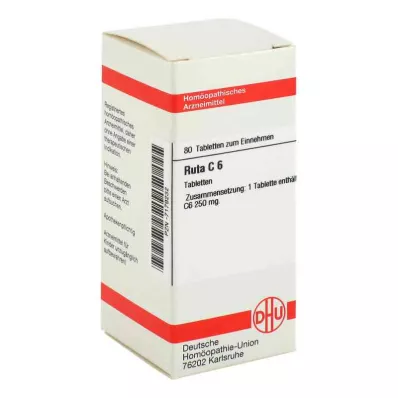 RUTA C 6 tablet, 80 kapsul