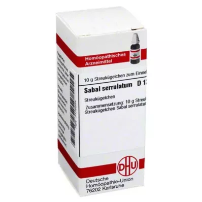 SABAL SERRULATUM D 12 kroglic, 10 g