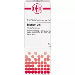 SELENIUM D 15 razredčitev, 20 ml