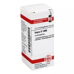 SEPIA D 1000 globul, 10 g