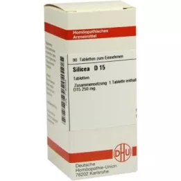 SILICEA D 15 tablet, 80 kapsul