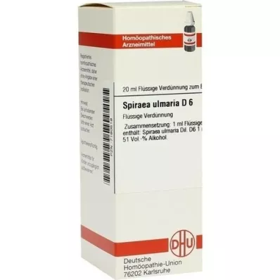 SPIRAEA ULMARIA Raztopina D 6, 20 ml