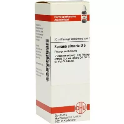 SPIRAEA ULMARIA Raztopina D 6, 20 ml