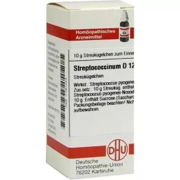 STREPTOCOCCINUM D 12 kroglic, 10 g