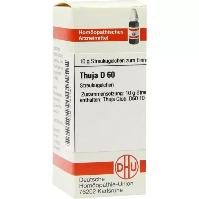 DHU Thuja D 60 globul, 10 g DHU Thuja D 60 globul, 10 g