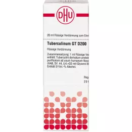 TUBERCULINUM GT Raztopina D 200, 20 ml