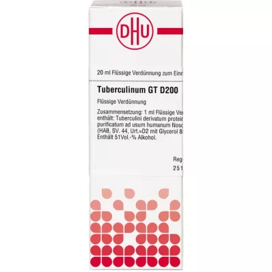 TUBERCULINUM GT Raztopina D 200, 20 ml