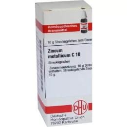 ZINCUM METALLICUM C 10 kroglic, 10 g