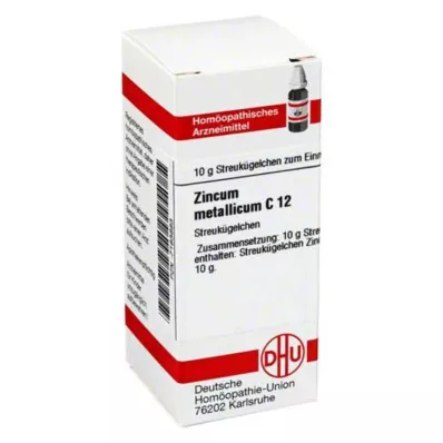 DHU Zincum metallicum C 12 globul, 10 g DHU Zincum metallicum C 12 globul, 10 g