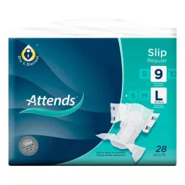 ATTENDS Slip Regular 9 L, 28 kosov
