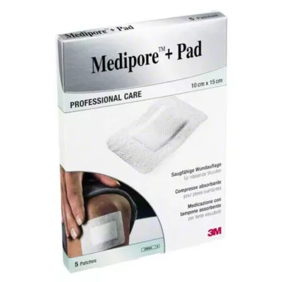 Medipore + blazinica 3M 10x15cm 3569NP gips, 5 kos