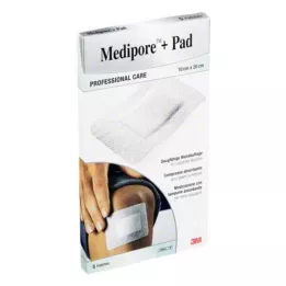 MEDIPORE+Pad 3M 10x20cm 3570NP obliži, 5 kosov