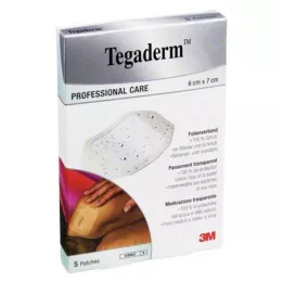 TEGADERM 3M folija 6x7 cm 1624NP, 5 kosov