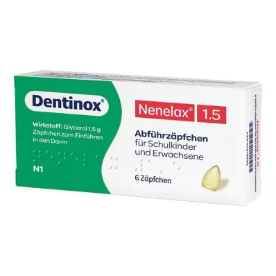 NENE LAX 1,5 Suppos.f.Schulkdr.u.Erw., 6 kosov NENE LAX 1,5 Suppos.f.Schulkdr.u.Erw., 6 kosov