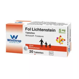 FOL Lichtenstein 5 mg tablete, 20 kosov
