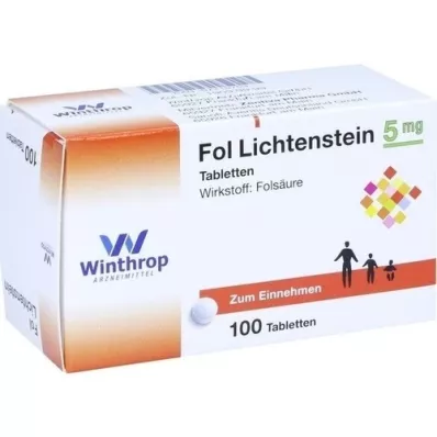 FOL Lichtenstein 5 mg tablete, 100 kosov