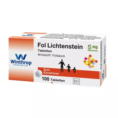 Fol Lichtenstein 5 mg tablete, 100 kom Fol Lichtenstein 5 mg tablete, 100 kom