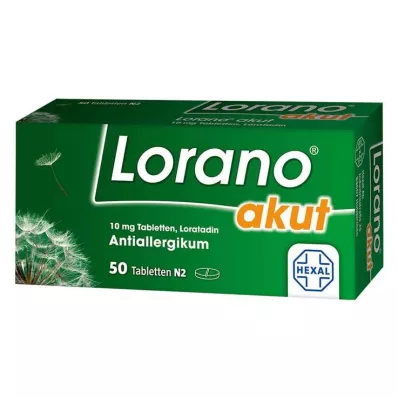 LORANO akutne tablete, 50 kosov