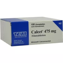CALCET 475 mg filmsko obložene tablete, 100 kosov