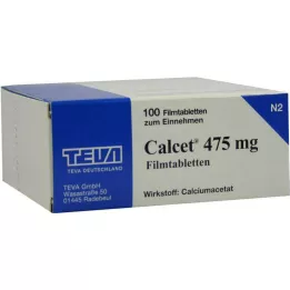 CALCET 475 mg filmsko obložene tablete, 100 kosov
