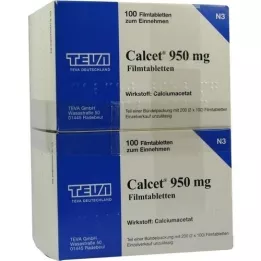 CALCET 950 mg filmsko obložene tablete, 200 kosov