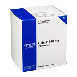 Calcet 950 mg filmsko obložene tablete, 200 kom