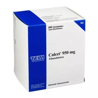CALCET 950 mg filmsko obložene tablete, 200 kosov