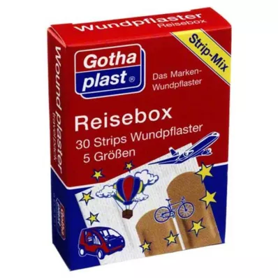 GOTHAPLAST Potovalna škatla za oskrbo rane, 1 kos