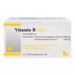 VITAMIN B DUO Filmsko obložene tablete, 100 kosov