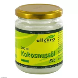 KOKOSNUSSÖL Ekološka, 200 ml
