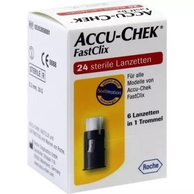 ACCU-CHEK Lancete FastClix, 24 kosov