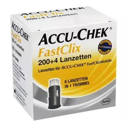 ACCU-CHEK Lancete FastClix, 204 kosov