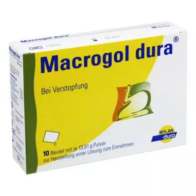 Macrogol dura prašek za pripravo peroralne raztopine, 10 kos Macrogol dura prašek za pripravo peroralne raztopine, 10 kos