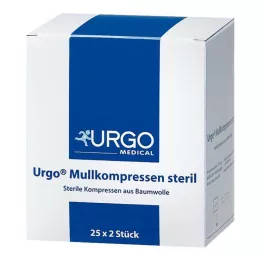 URGO MULLKOMPRESSEN 10x10 cm sterilno, 25X2 kosov