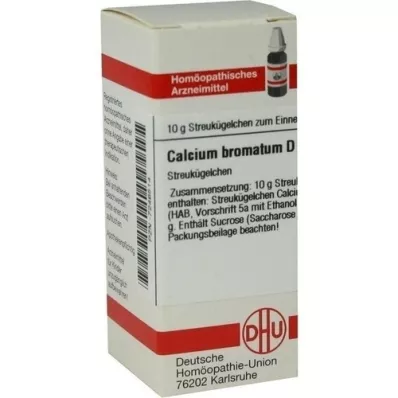 CALCIUM BROMATUM D 12 kroglic, 10 g