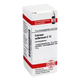 CALCIUM SULFURICUM C 12 kroglic, 10 g