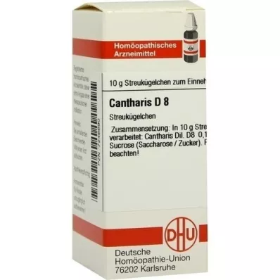 CANTHARIS D 8 kroglic, 10 g