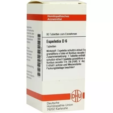 ESPELETIA D 6 tablete, 80 kapsul