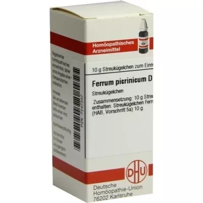 FERRUM PICRINICUM D 12 kroglic, 10 g