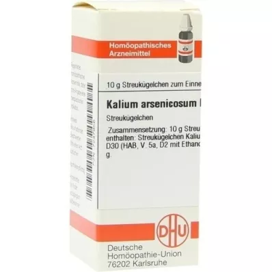 KALIUM ARSENICOSUM D 30 kroglic, 10 g