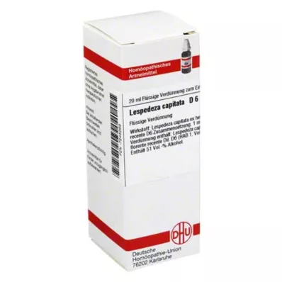 DHU Lespedeza capitata D 6 Razredčitev, 20 ml