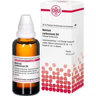 NATRIUM CARBONICUM Raztopina D 4, 50 ml