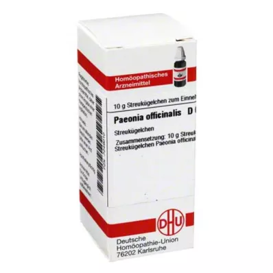 PAEONIA OFFICINALIS D 6 kroglic, 10 g