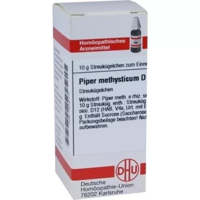 PIPER METHYSTICUM D 12 kroglic, 10 g