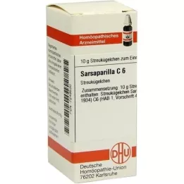 SARSAPARILLA C 6 kroglic, 10 g