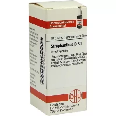 STROPHANTHUS D 30 kroglic, 10 g